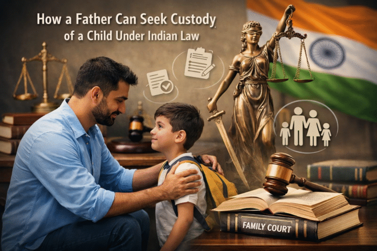 How a Father Can Seek Custody of a Child Under Indian Law