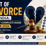 Cost of divorce in India 2026 guide showing legal fees, court costs, alimony, and complete breakdown with Supreme Court background