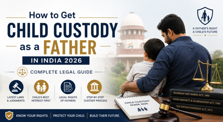 How to Get Child Custody as a Father in India 2026 Complete Legal Guide.