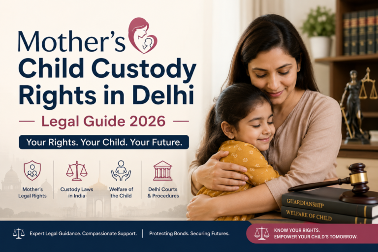 Mother’s Child Custody Rights in Delhi: Your Complete Legal Guide for 2026