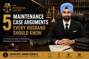 5 Maintenance Case Arguments Every Husband Should Know | Maintenance Case Lawyer India | Advocate Aman Chawla