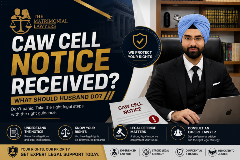 CAW Cell Notice Received – What Should Husband Do?