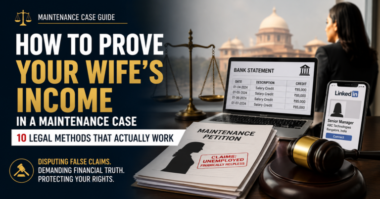 Wife Claiming She Has No Income? Here’s How to Prove She Is Earning in Court