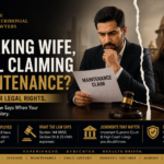 Working wife maintenance in India legal guide by Advocate Aman Chawla