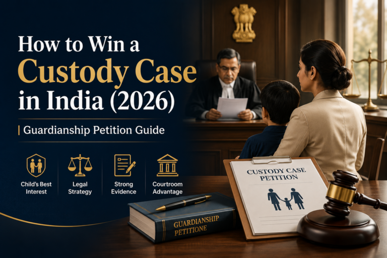 How to Win a Custody Case in India