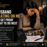 My Husband Is Cheating on Me – legal guide for wives in India explaining how to gather lawful evidence, protect legal rights, and understand divorce options.