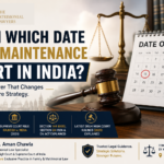 From which date does maintenance start in India under Section 144 BNSS