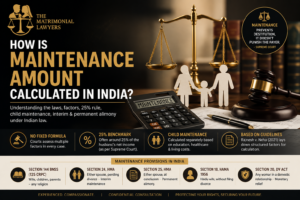 How maintenance amount is calculated in India under Section 144 BNSS, Section 24 and 25 HMA with Supreme Court guidelines.