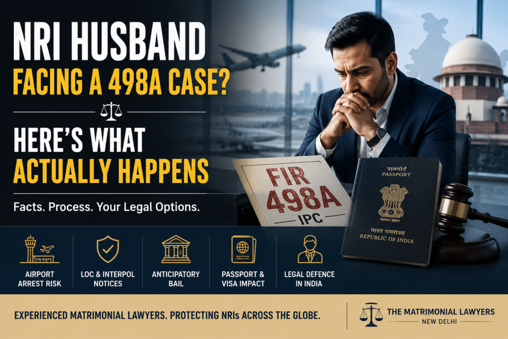 NRI Husband Facing 498A Case in India