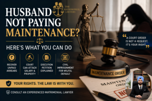 Husband Not Paying Maintenance in India | Legal Recovery Process
