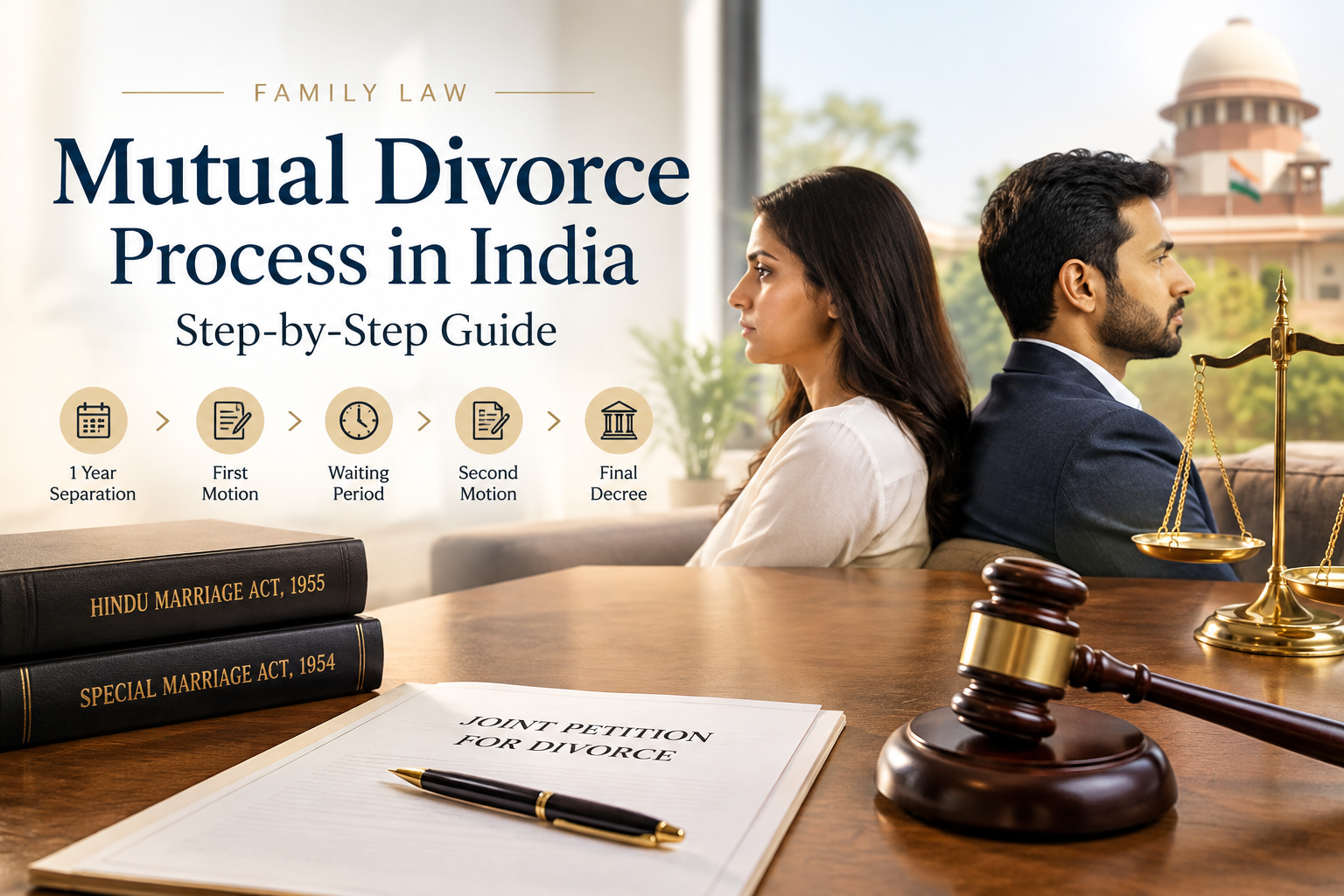 Mutual divorce process India step-by-step guide