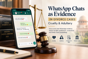 WhatsApp chats as evidence in divorce cases in India
