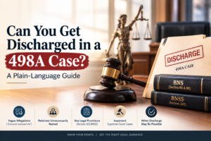 Discharge in a 498A case and grounds for discharge under Section 262 BNSS