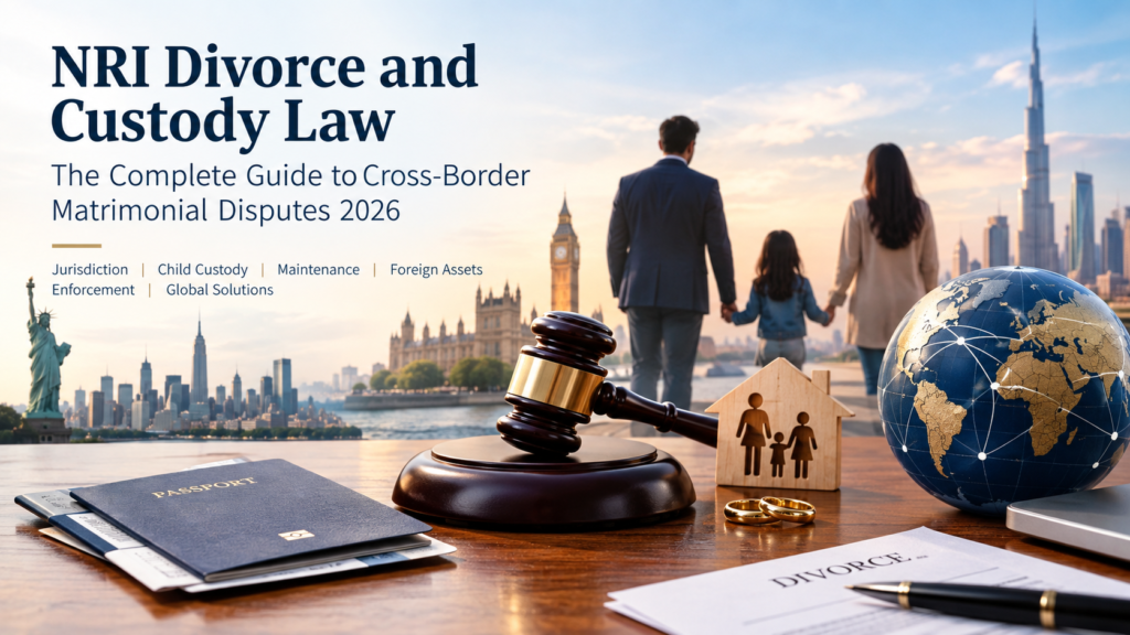 NRI Divorce and Custody Law: The Complete Guide to Cross-Border Matrimonial Disputes 2026