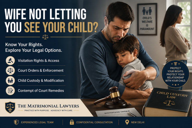Wife Not Letting You See Your Child? Here’s What Actually Works
