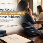 Recording wife's conversation as evidence in divorce case in India