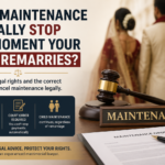 Maintenance after wife remarries under BNSS and Hindu Marriage Act