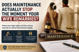 Maintenance after wife remarries under BNSS and Hindu Marriage Act