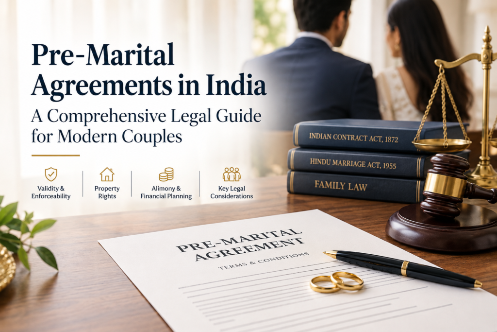 Pre-Marital Agreements in India: A Comprehensive Legal Guide for Modern Couples (2026)