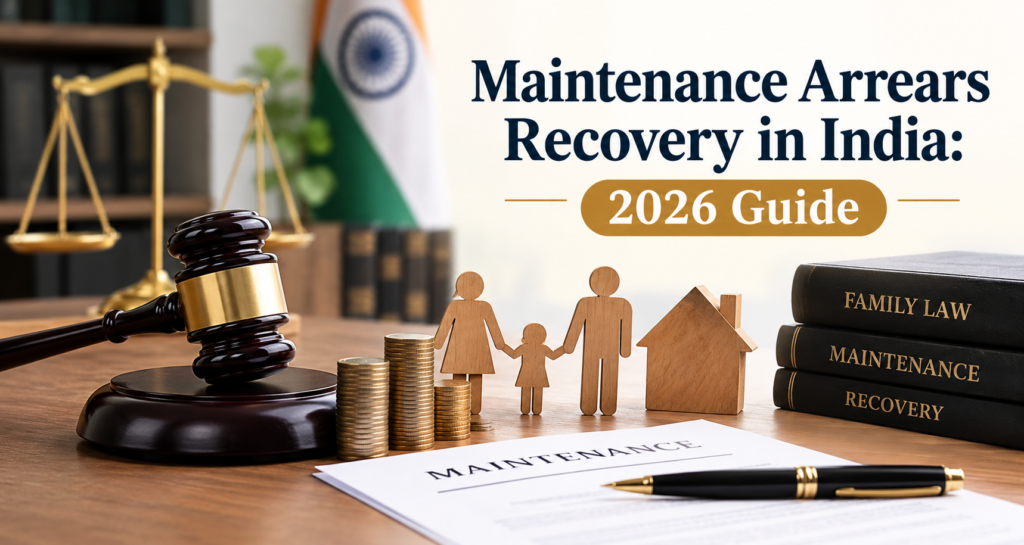 Maintenance Order Passed, Money Not Paid: How Maintenance Arrears Recovery Works in India (2026)