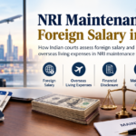 NRI maintenance and foreign salary in India