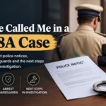 Police called me in a 498A case — understanding police notices and legal steps