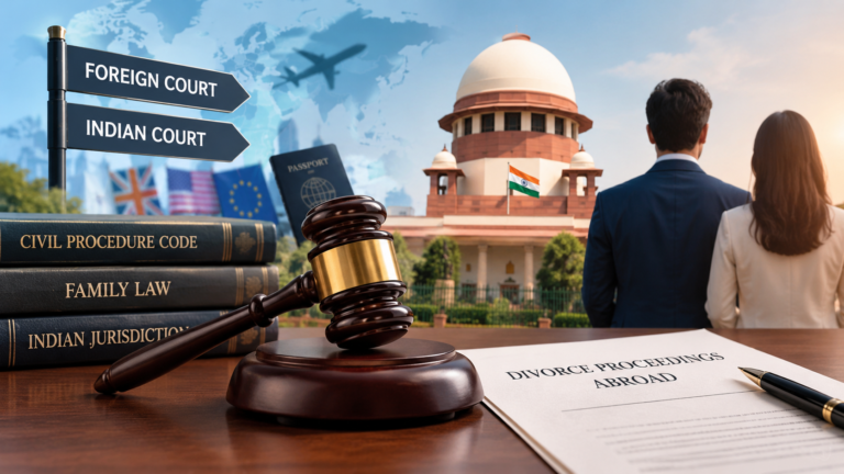 Foreign divorce proceedings and Section 13 CPC in India
